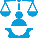 Person with scale and lightbulb icon at KAMTOUR